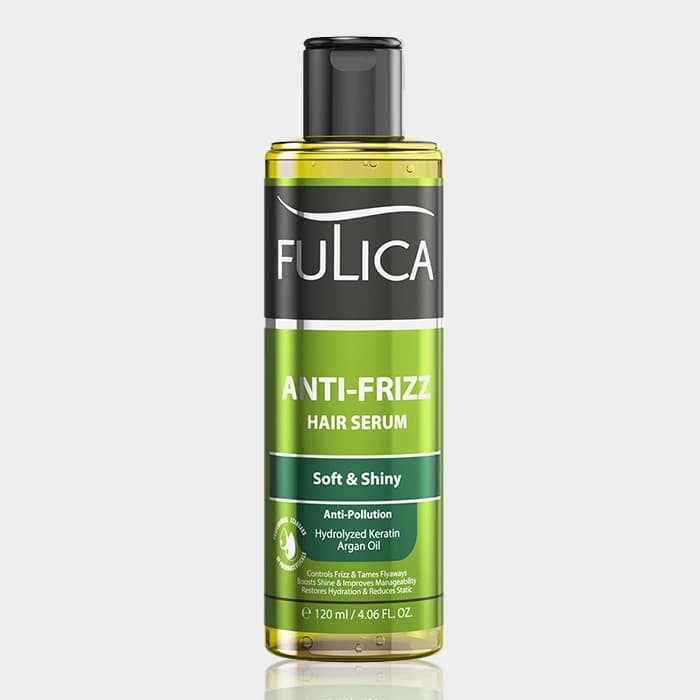 سرم ضد وز و براق کننده مو فولیکا Fulica Anti-Frizz Hair Serum 120ml — تصویر ۳