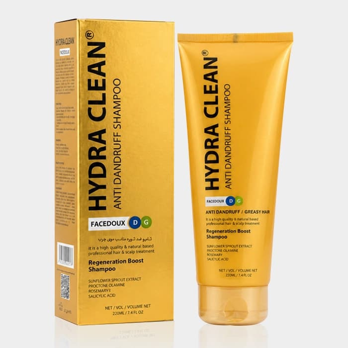 شامپو ضد شوره موی چرب هیدرا کلین Hydra Clean Anti Dandruff Greasy Hair Shampoo 220ml — تصویر ۴