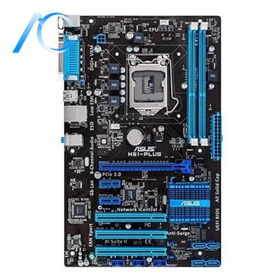 مادربرد دسته دوم ایسوس مدل MAINBOARD USED ASUS H61-PLUS