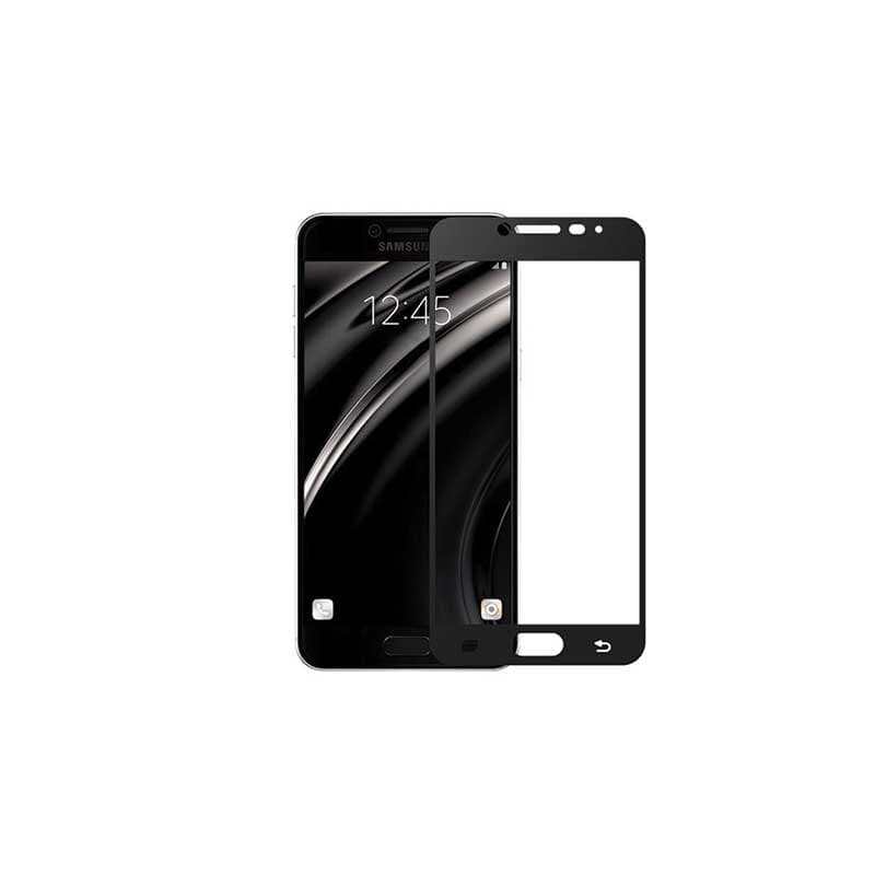 محافظ صفحه نمایش Samsung Galaxy C7 2017 مدل full cover — تصویر ۲