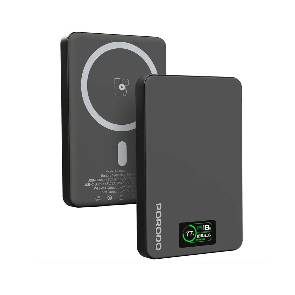 پاور بانک 10000mAh MagSafe پرودو — تصویر ۹