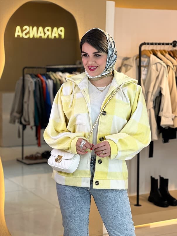 شکت پشمی لیمویی 040101 — تصویر ۶