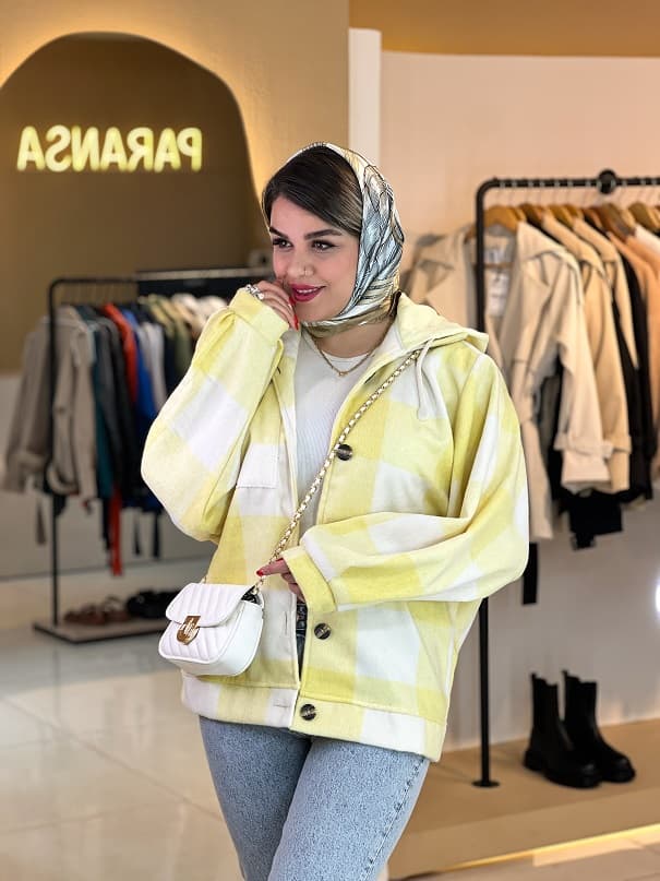 شکت پشمی لیمویی 040101 — تصویر ۷