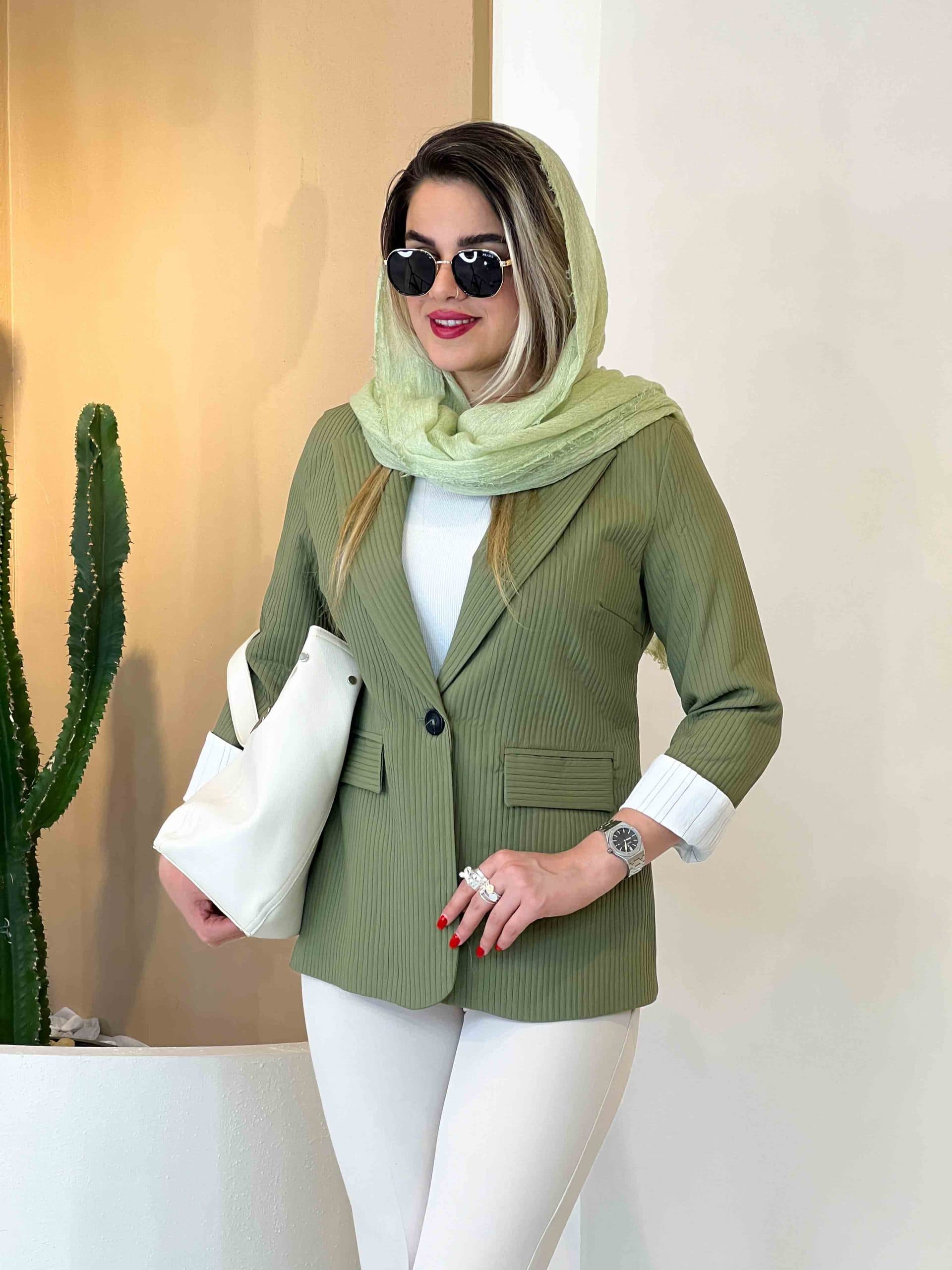 کت ملبورن سبز یشمی 120202