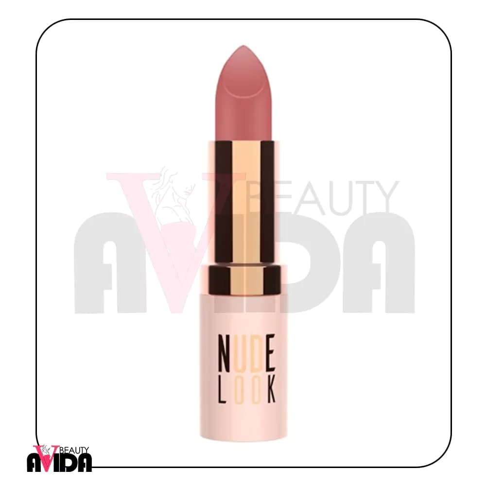 رژلب جامد مات NUDE LOOK گلدن رز شماره 03