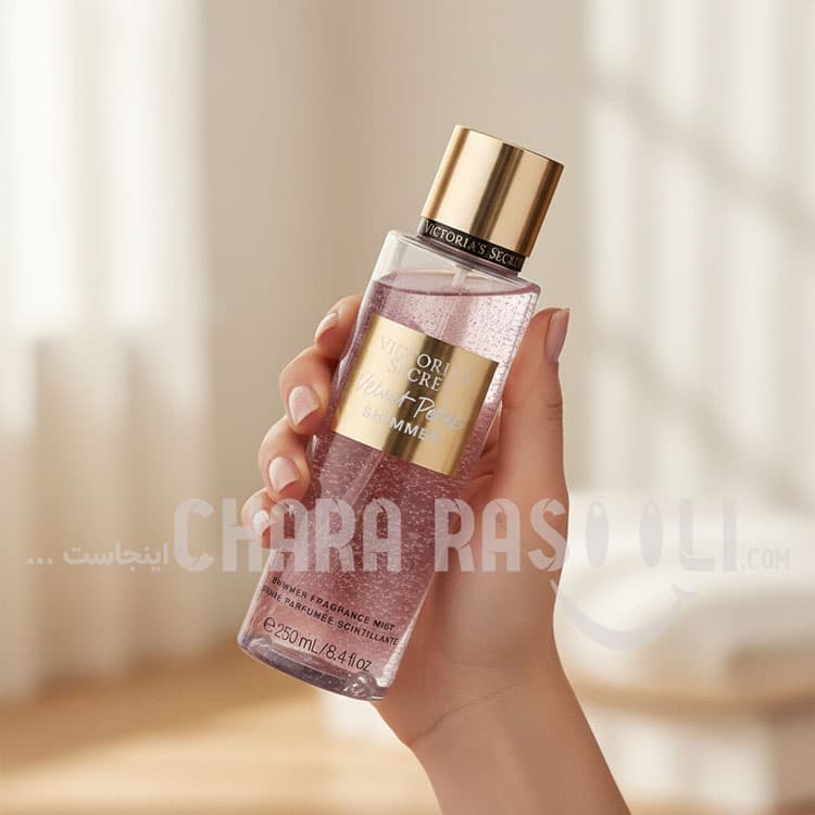 بادی اسپلش Velvet Petals shimmer اورجینال — تصویر ۴
