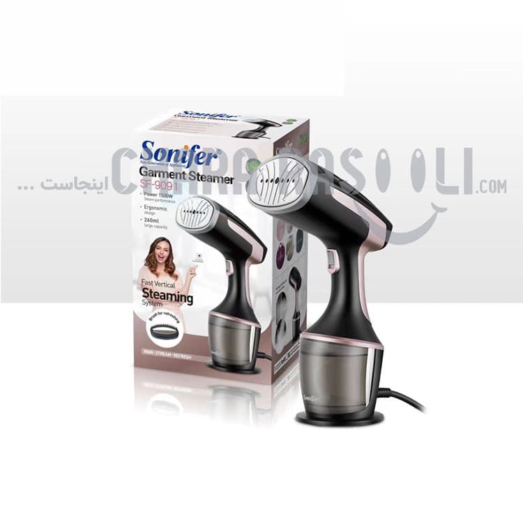 بخارگر(اتو بخار دهنده) 1500 وات سونیفر مدل Sonifer SF-9091 — تصویر ۹