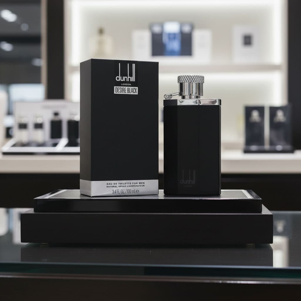 ادو تویلت مردانه دانهیل مشکی مدل dunhill desire black اورجینال حجم 100 میلی لیتر — تصویر ۹