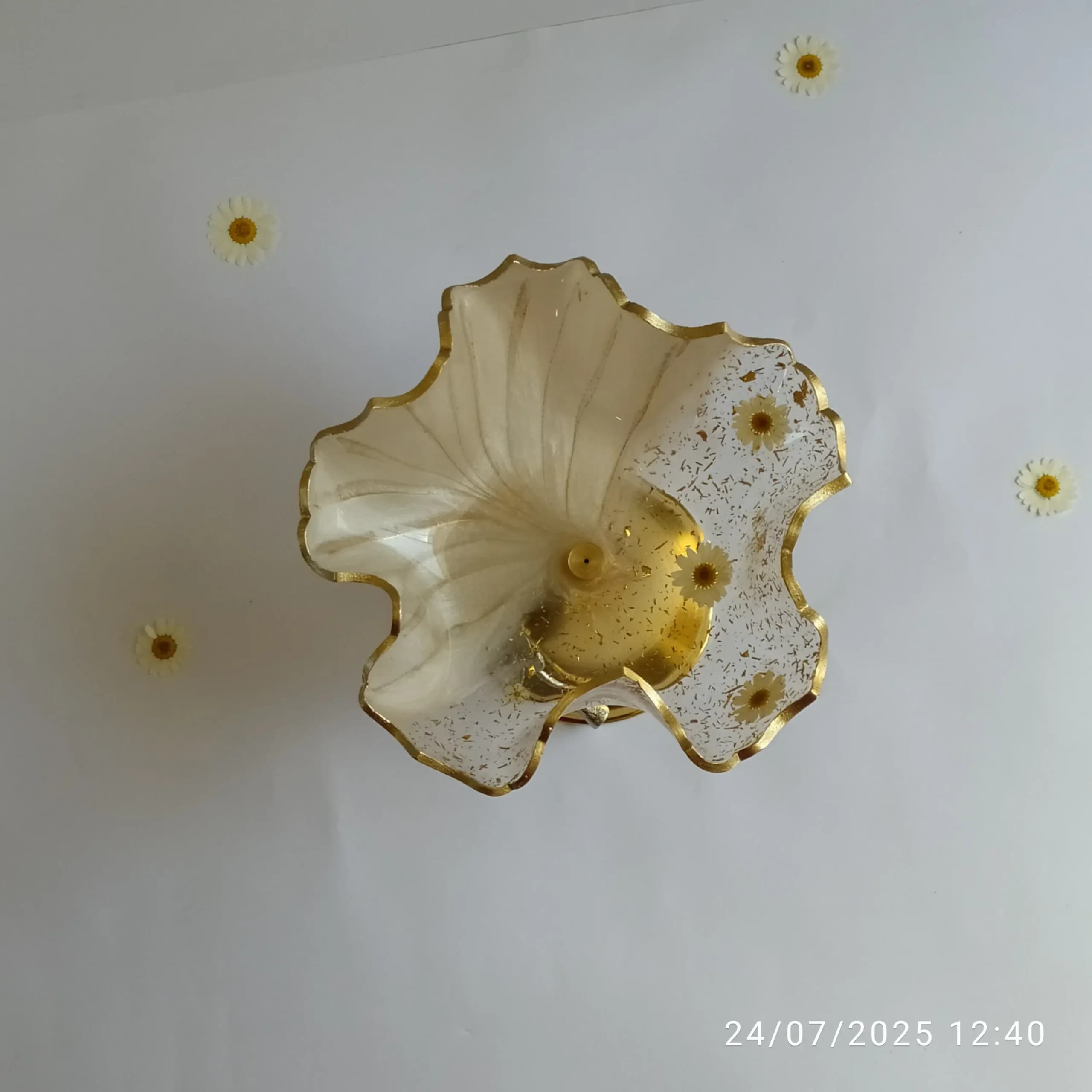 آجیل خوری رزینی گل بابونه — تصویر ۲