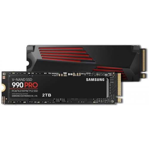اس اس دی Samsung 990 Pro با هیت سینک – یک ترابایت — تصویر ۴