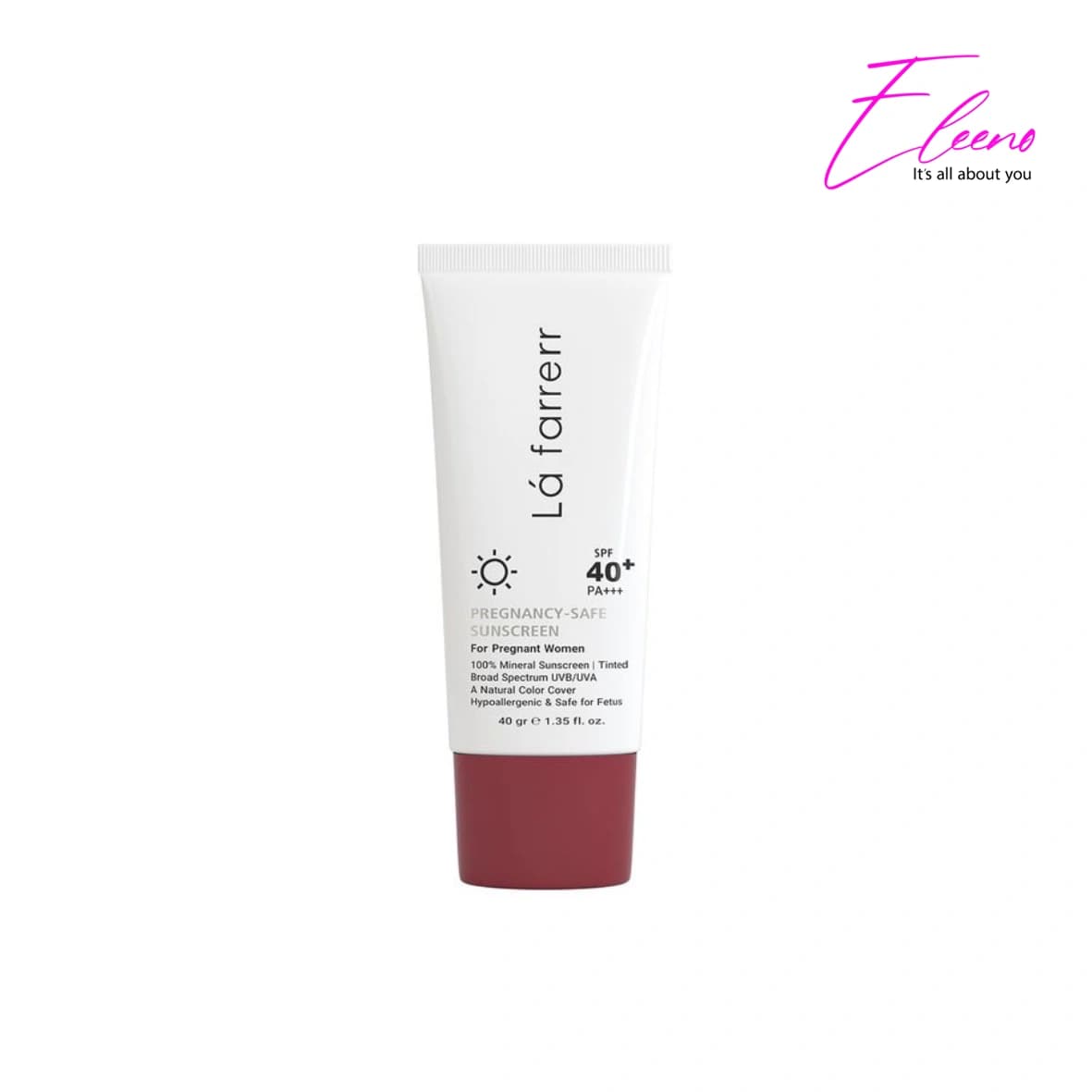 ضدآفتاب مینرال رنگی لافارر +SPF40 — تصویر ۵