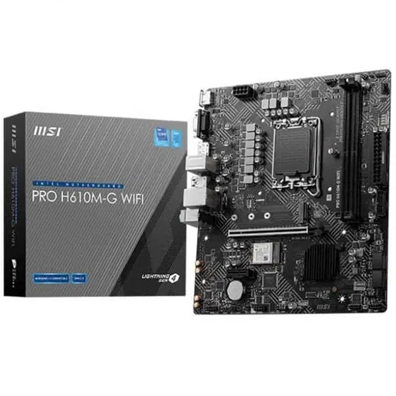 مادربرد ام اس آی مدل PRO H610M-S WiFi DDR4 — تصویر ۵