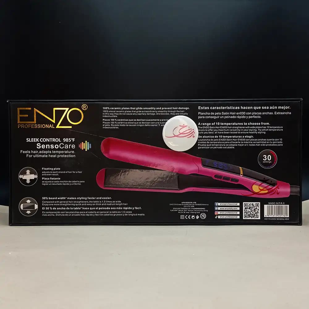 اتو مو انزو پروفیشینال ENZO PROFESSIONAL مدل EN-030 — تصویر ۳