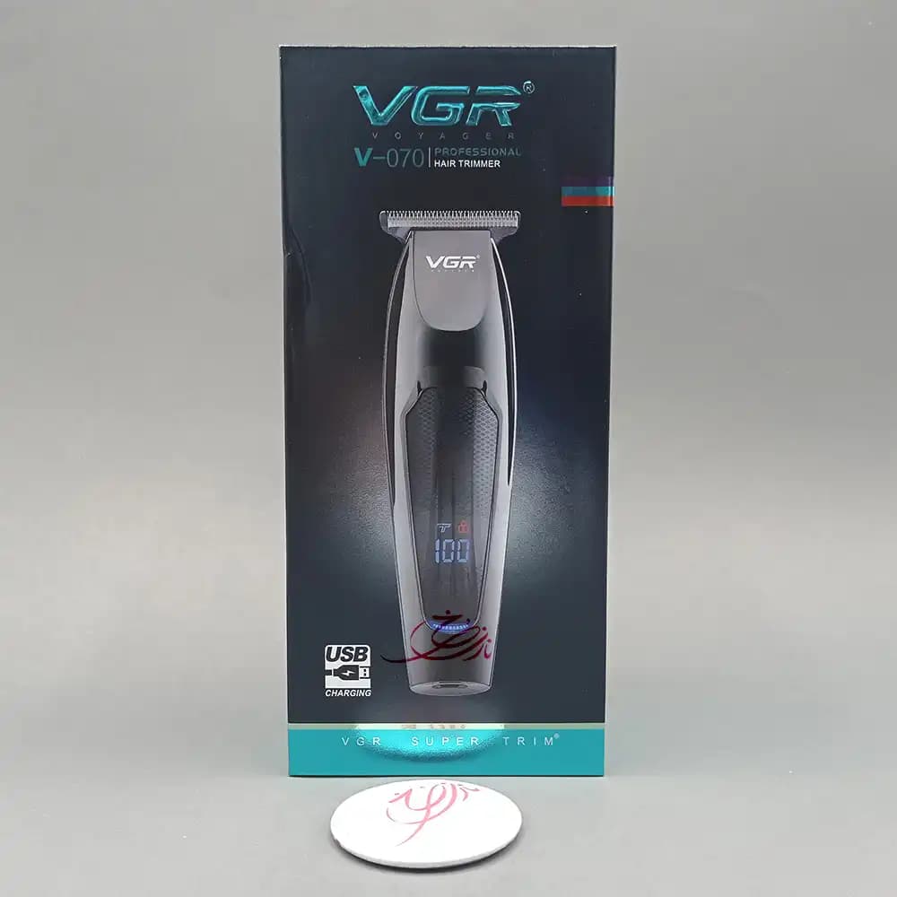 ماشین اصلاح خط زن وی جی آر وویجر VGR VOYAGER مدل V-070 مشکی