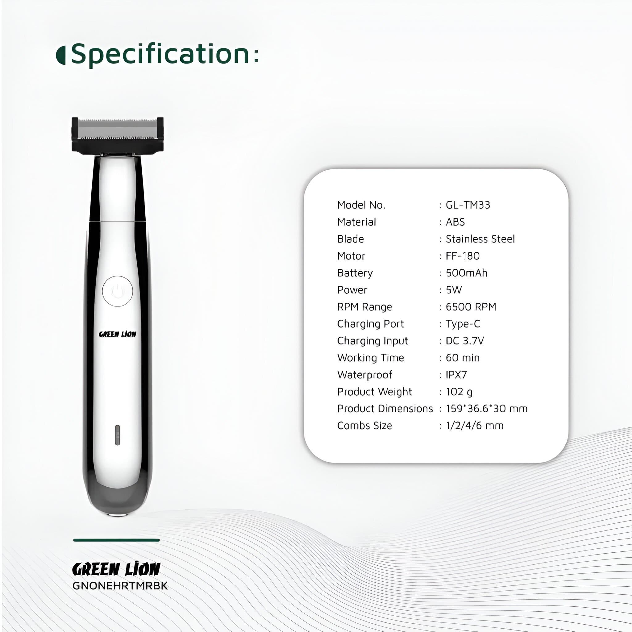 ماشین اصلاح گرین لاین مدل One Blade Pro — تصویر ۴