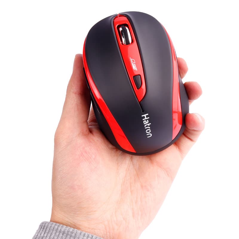 کیبورد و ماوس بی سیم هترون مدل HKCW350 — تصویر ۱۲