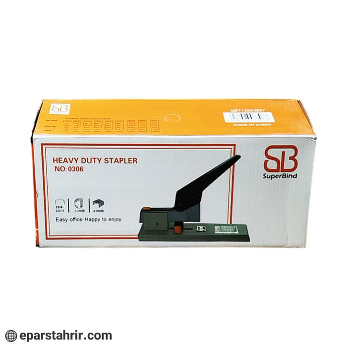 منگنه صحافی سوپربایند کد 306 — تصویر ۶