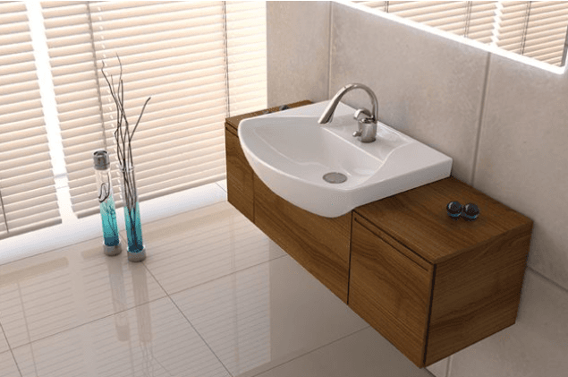 روشویی روکابینتی گلسار مدل پارمیس 50 — تصویر ۹