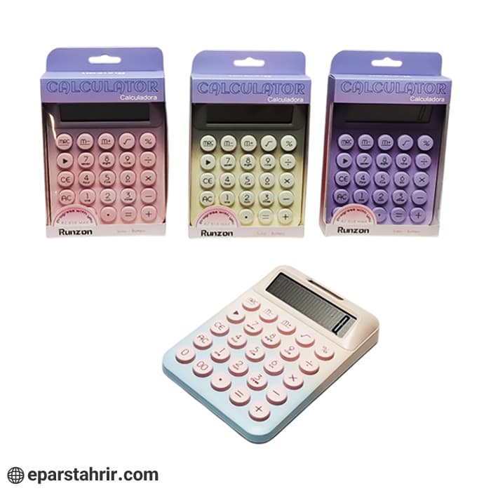 ماشین حساب دانش آموزی پاستلی کد 858 — تصویر ۵