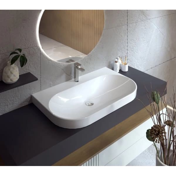 روشویی روکابینتی گلسار مدل ایمنس 80 — تصویر ۵