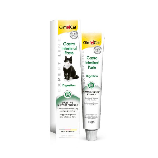 خمیر سلامت دستگاه گوارش گربه جیم کت (GimCat) مدل Gastrointentinal وزن 50 گرم — تصویر ۱۰