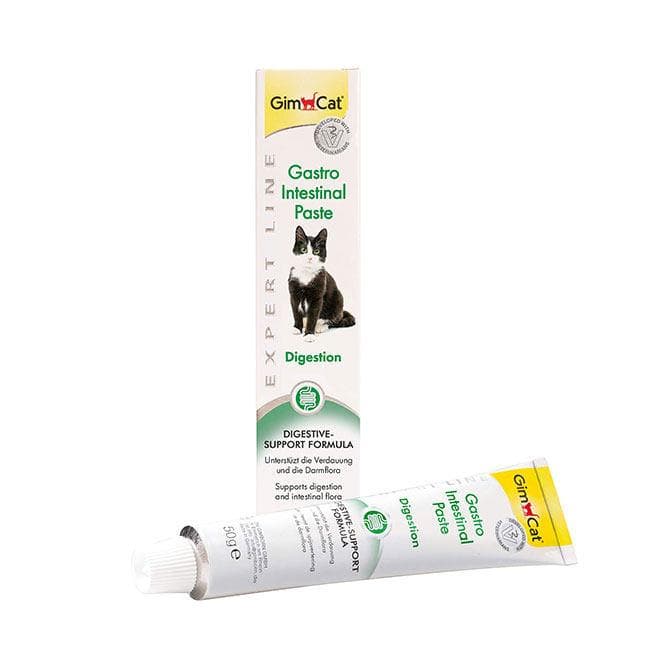 خمیر سلامت دستگاه گوارش گربه جیم کت (GimCat) مدل Gastrointentinal وزن 50 گرم — تصویر ۶