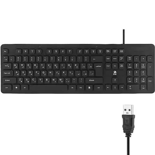 کیبورد سیمدار پی نت مدل KB900 — تصویر ۲