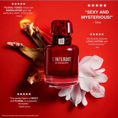عطر له اینتردیت رژ جیونچی | Givenchy L’Interdit Rouge — تصویر ۴