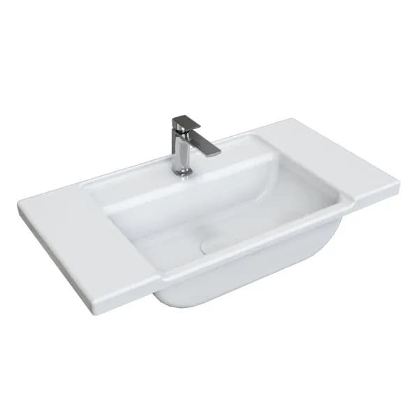 روشویی روکابینتی چینی کرد مدل آدنیس 80 — تصویر ۳