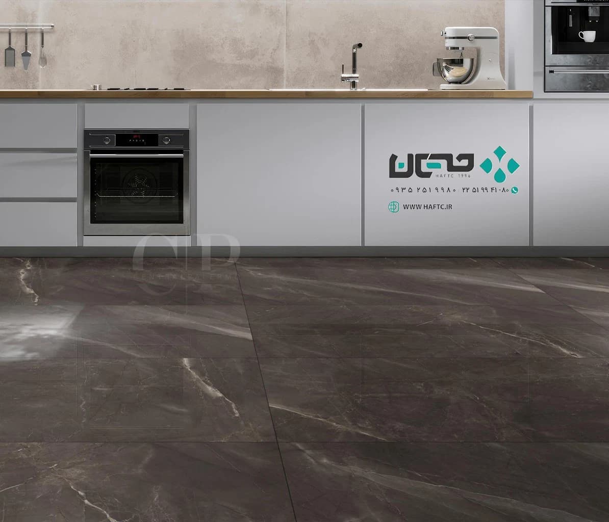 سرامیک پالرمو مدل 160*80 Pulpis Brown پولیش بدنه رنگی — تصویر ۴