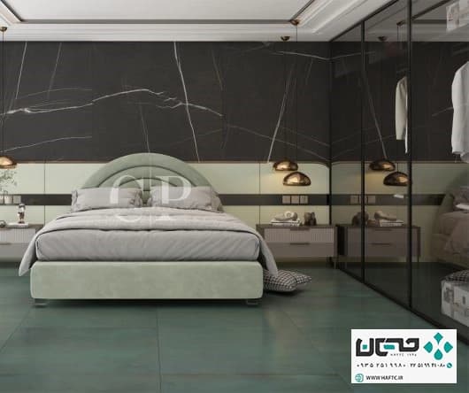 سرامیک پالرمو مدل Metalux Mint 100*100 سمی پولیش — تصویر ۴
