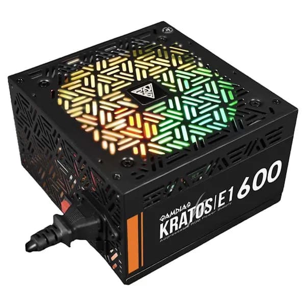 منبع تغذیه کامپیوتر گیم دیاس مدل KRATOS E1 600 — تصویر ۵