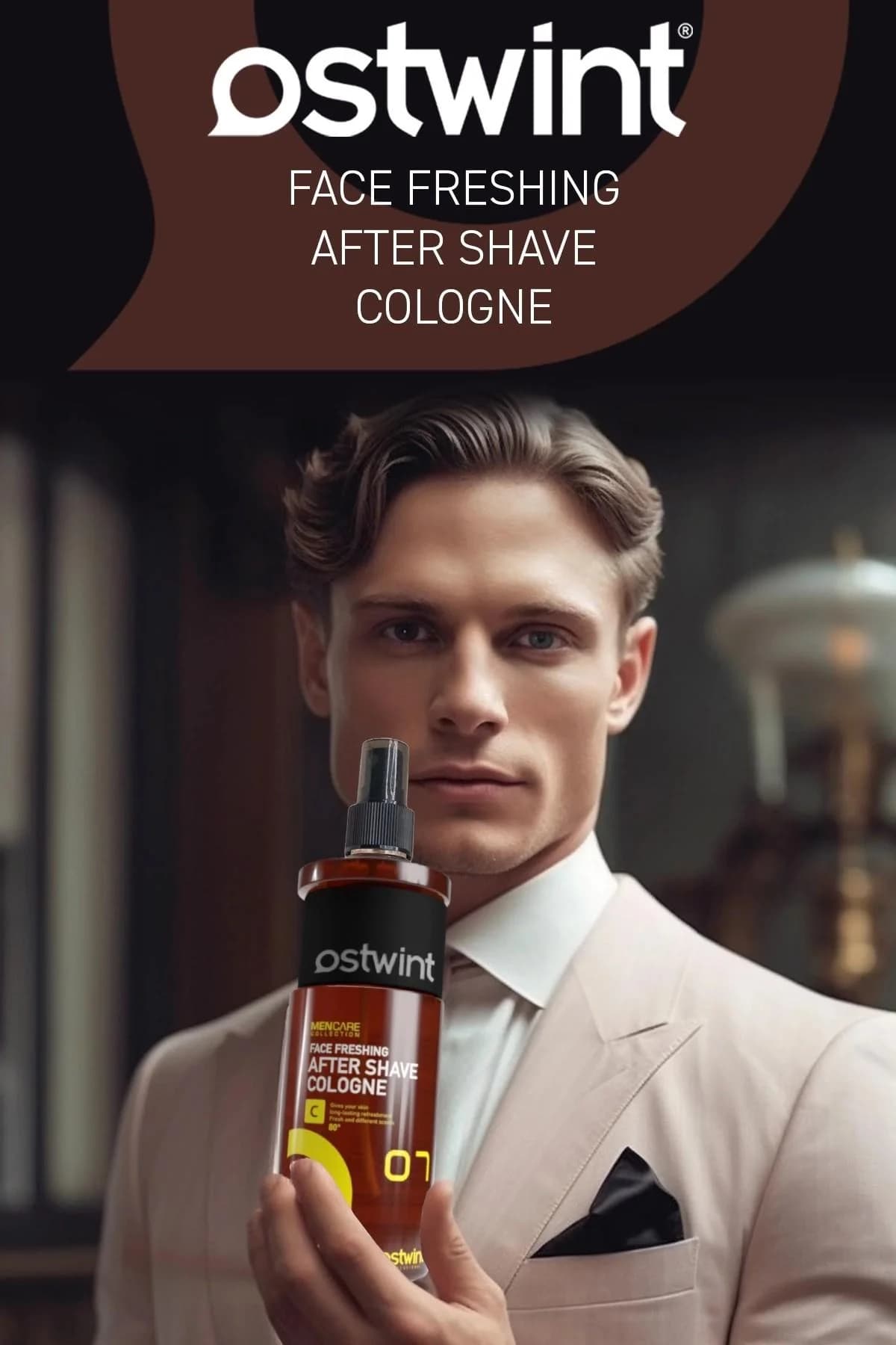 ادکلن افتر شیو استوینت مدل Ostwint After Shave Cologne 07 حجم 400 میل — تصویر ۱۱