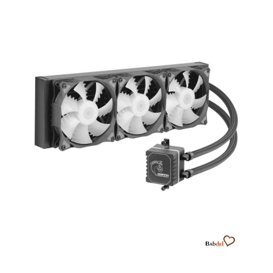 خنک کننده پردازنده آبی گرین FAN CPU GREEN GLACIER 360 STREAM-ARGB — تصویر ۳