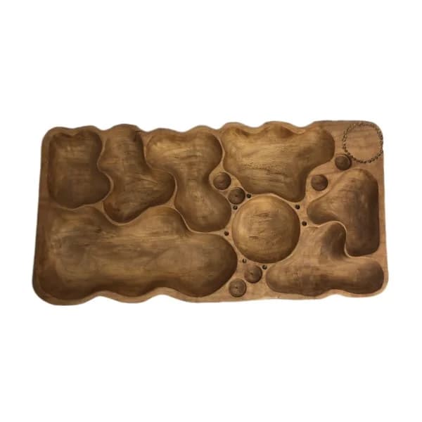 اردو خوری چوبی مدل مزه خوری مستطیلی متوسط کد ۵