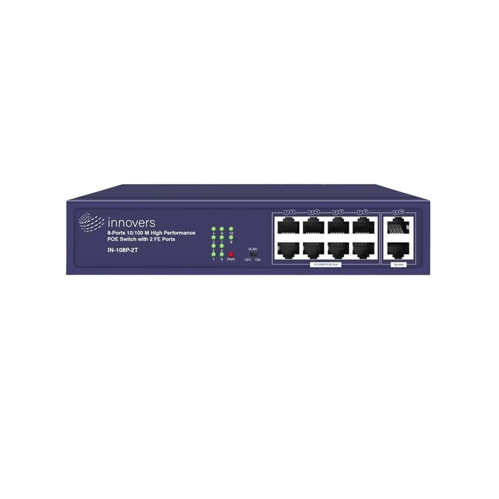 سوئیچ شبکه اینوورس IN-108P-2T