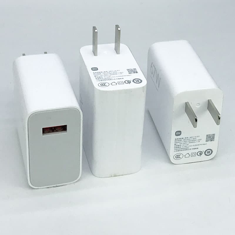 کلگی شارژر اورجینال سرکارتنی 67 وات توربو شارژ MDY-14-EV شیائومی — تصویر ۵