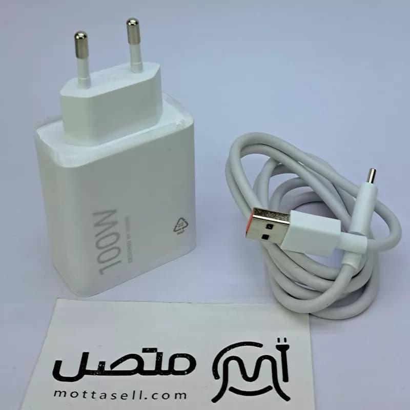 شارژر اصلی سرکارتنی 100 وات توربو شارژ MDY-19-ER شیائومی به همراه کابل 6A اصلی — تصویر ۷