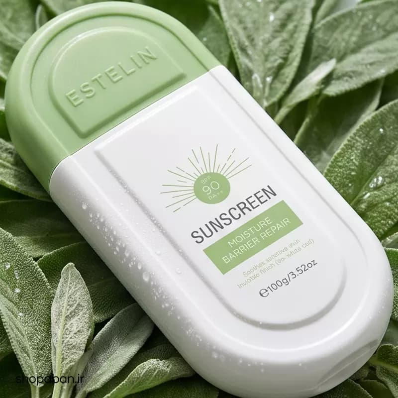 کرم ضد آفتاب استلین سبز SPF90 بی رنگ حجم 100 میلی لیتر — تصویر ۱۰