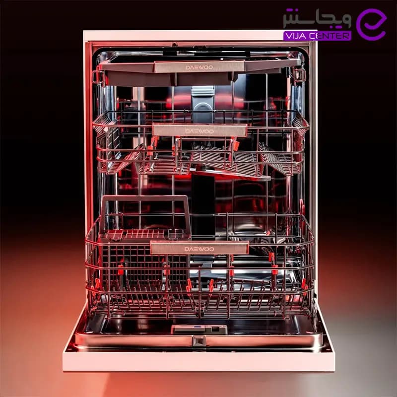 ماشین ظرفشویی 15نفره دوو مدل DW-15240W — تصویر ۴