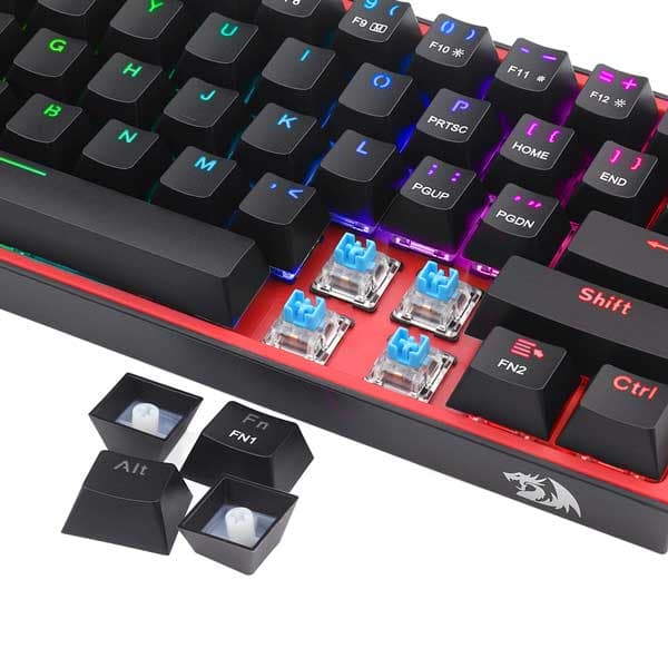 کیبورد گیمینگ ردراگون مدل K616-RGB — تصویر ۳