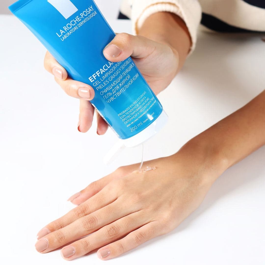 ژل شستشوی صورت پوست چرب و حساس لاروش پوزای مدل Effaclar حجم 200 میلی لیتر — تصویر ۵