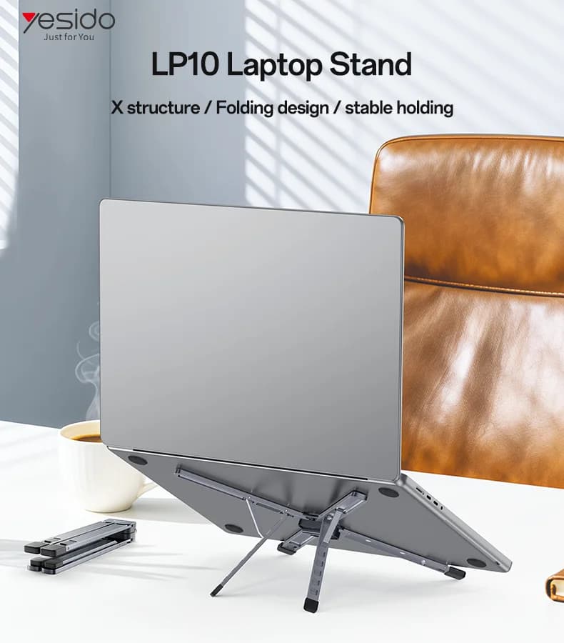 استند تاشو لپ تاپ یسیدو YESIDO LP10 — تصویر ۸