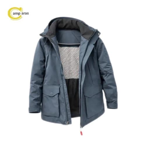 کاپشن پر کلاه دار مردانه کاراکال مدل CA-C3119A — تصویر ۱۰
