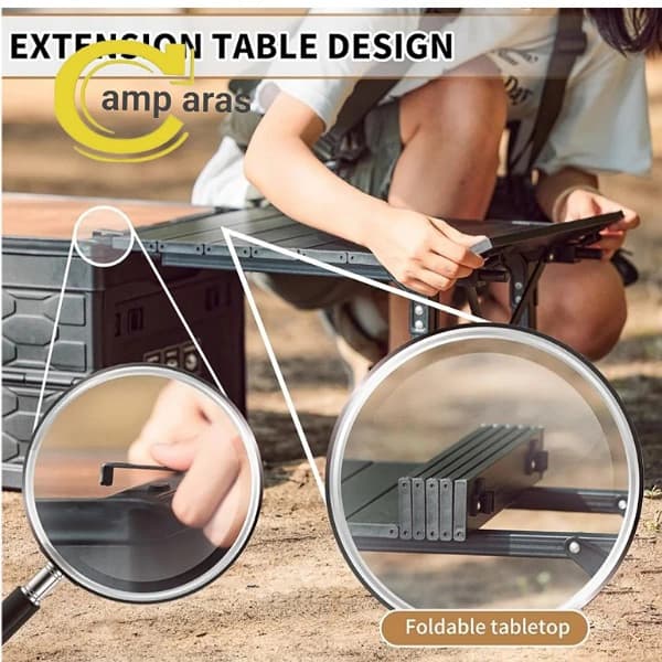 باکس وسایل تاشو 50 لیتر نیچرهایک CNK2450XB018 اورجینال — تصویر ۱۲