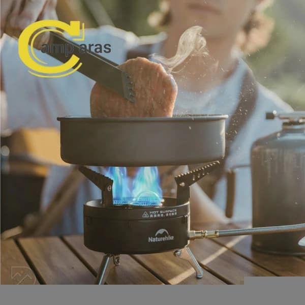 اجاق گاز سرشعله 3 شعله نیچرهایک CNK2450CF019 شلنگ دار — تصویر ۱۱