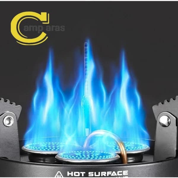 اجاق گاز سرشعله 3 شعله نیچرهایک CNK2450CF019 شلنگ دار — تصویر ۷