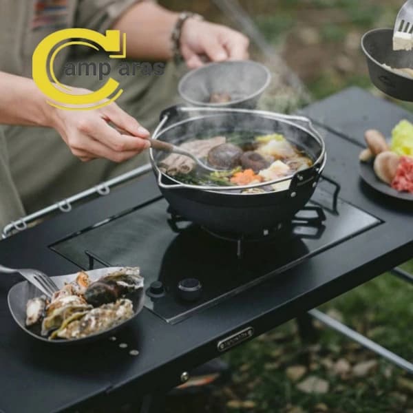 باربیکیو تاشو میز دار نیچرهایک CNK2350CF018 اصل — تصویر ۱۲