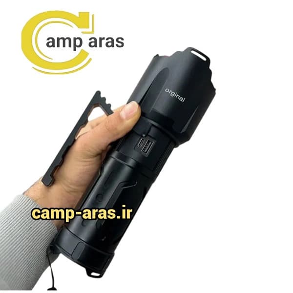 چراغ قوه شارژی اسمال سان دسته دار مدل ZY-T709 — تصویر ۳