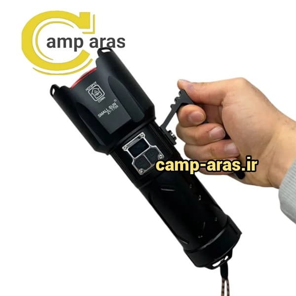 چراغ قوه شارژی اسمال سان دسته دار مدل ZY-T709 — تصویر ۲